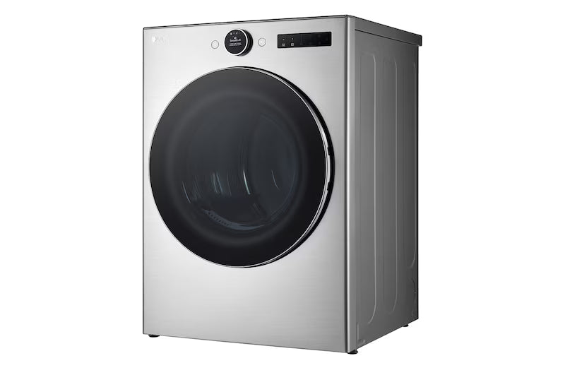 Secadora LG Carga Frontal 22Kg Plata TurboSteam ThinQ - DF22SFXS6BK