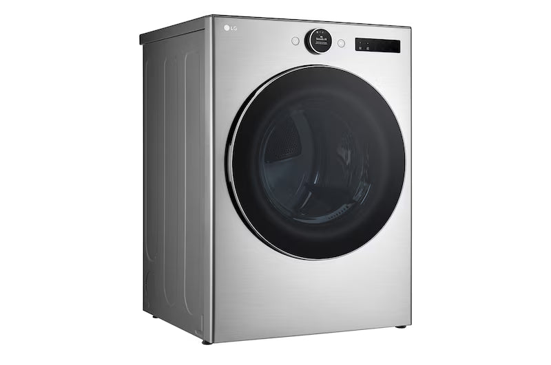 Secadora LG Carga Frontal 22Kg Plata TurboSteam ThinQ - DF22SFXS6BK
