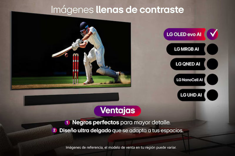 Televisor LG 55" Oled 4K Smart TV con IA - OLED55C6PSA