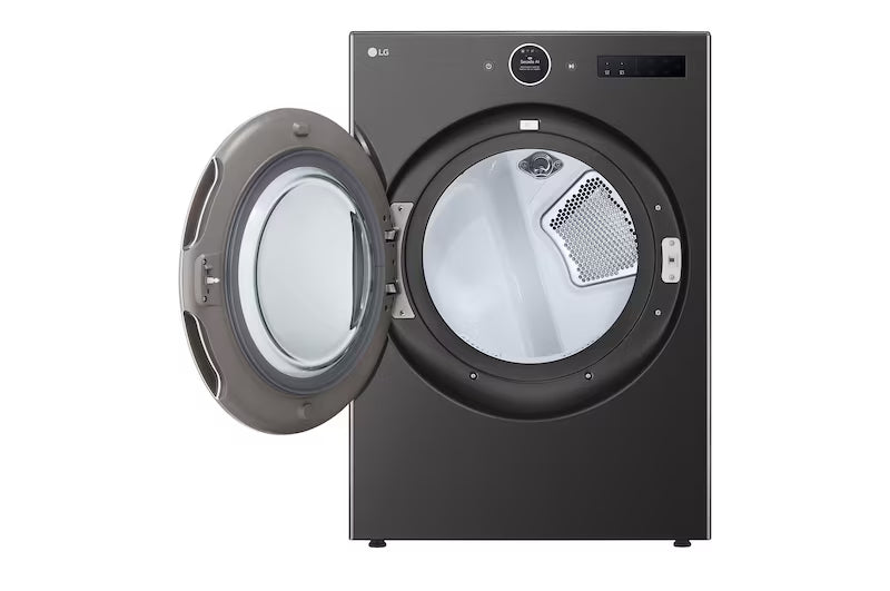 Secadora de Carga Frontal LG - DF22BFXS6BK - 22 kg / 48 lbs - Color negro - ThinQ