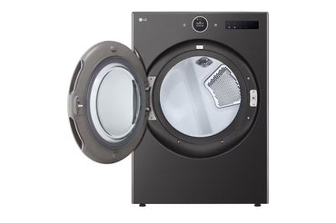 Secadora de Carga Frontal LG - DF22BFXS6BK - 22 kg / 48 lbs - Color negro - ThinQ
