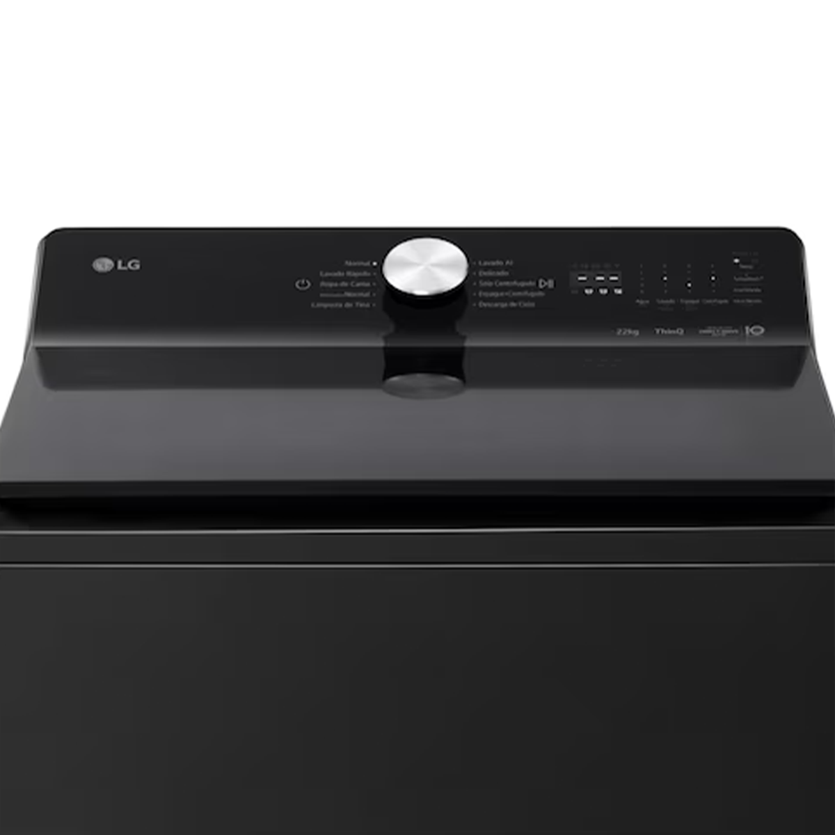 Lavadora LG Carga Superior 23Kg Negro AIDD EasyUnload - WT23NBTX6P