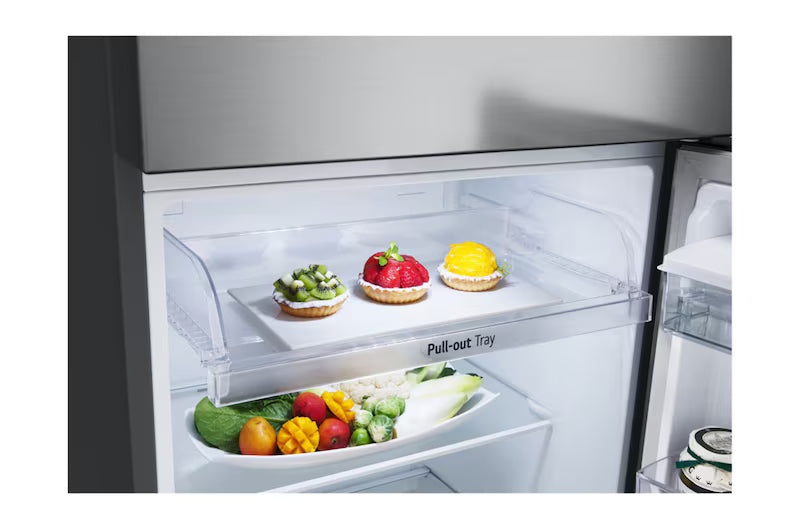 Nevera LG No frost Congelador Superior Platinum Silver VT34WGPX - 334 LTS