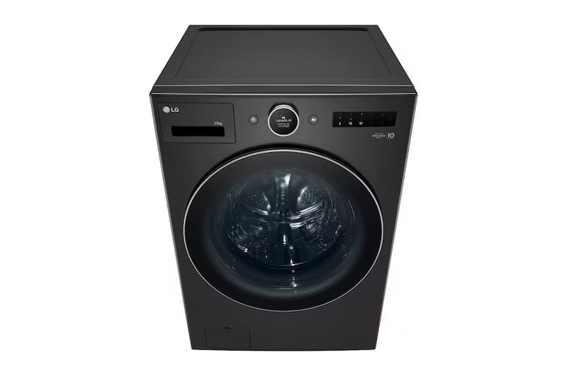 Lavadora LG 25 Kg Carga Frontal Negro - WM25BFXS.ABLECOL