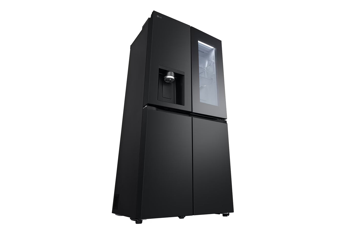 Nevecón LG 508 Lts InstaView Tipo Europeo Negro - GM57SXM