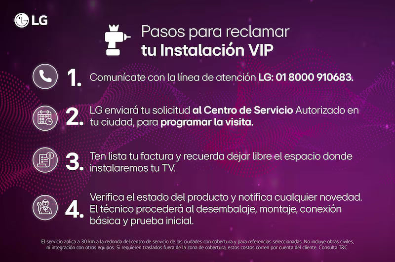 Televisor LG 55" OLED evo 4k Smart TV con IA incluye AI Magic Remote - 55LX7BPSA