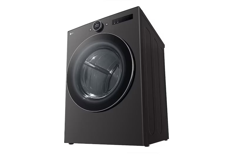 Secadora de Carga Frontal LG - DF22BFXS6BK - 22 kg / 48 lbs - Color negro - ThinQ