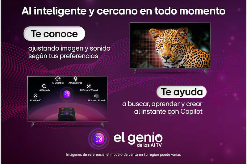 Televisor LG 75" QNED Mini Led 4K Smart Tv con IA incluye AI Magic Remote - 75QNED65BSA