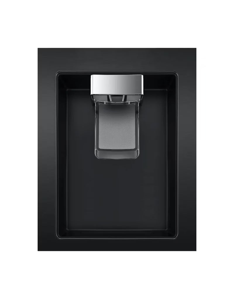 Nevera LG Congelador Superior 394L Negro Mate DoorCooling - VT40SPM.AEPCCLM