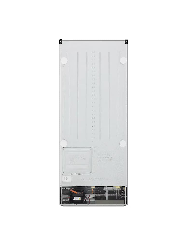 Nevera LG Congelador Superior 394L Negro Mate DoorCooling - VT40SPM.AEPCCLM
