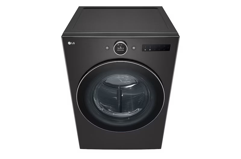Secadora de Carga Frontal LG - DF22BFXS6BK - 22 kg / 48 lbs - Color negro - ThinQ