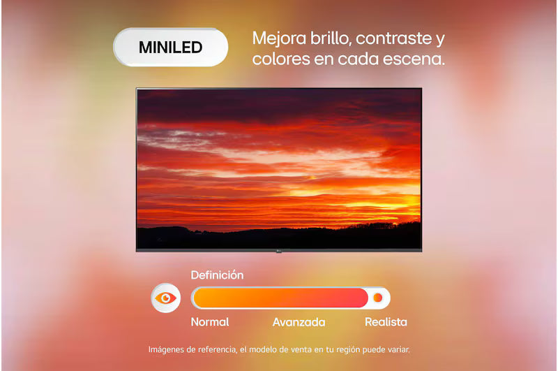 Televisor LG 75" QNED Mini Led 4K Smart Tv con IA incluye AI Magic Remote - 75QNED65BSA