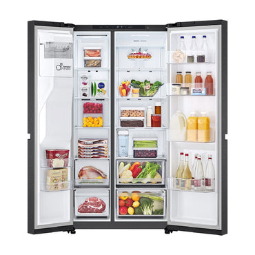 Nevecón LG   638 lts  GS66SPM  Color Negro Matte