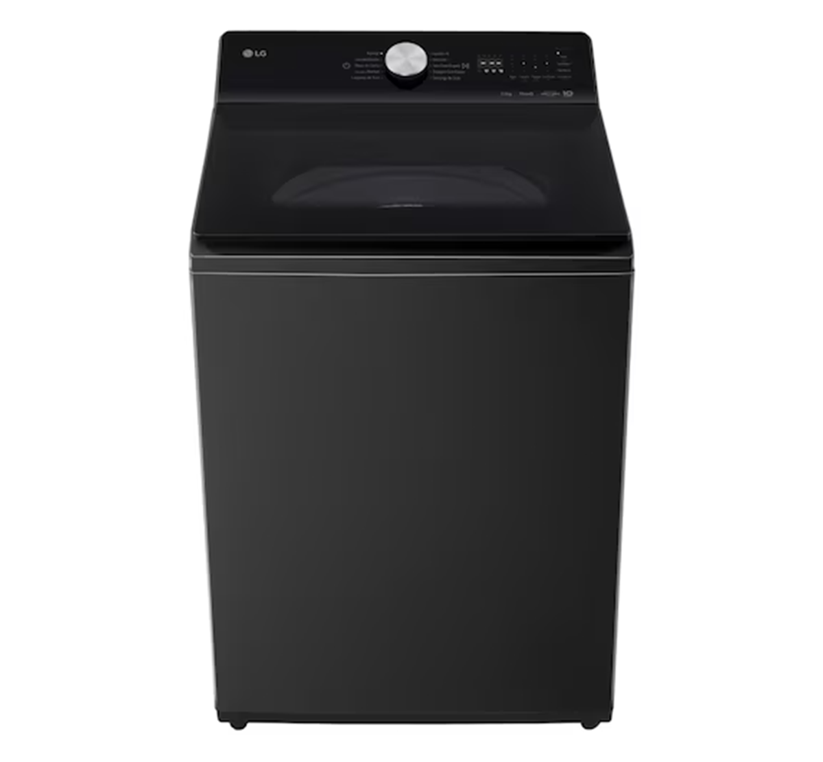Lavadora LG Carga Superior 23Kg Negro AIDD EasyUnload - WT23NBTX6P