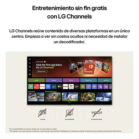 Televisor LG 70" NANO 4K UHD AI Smart Tv webOS 2026 - 70NU850BPSD
