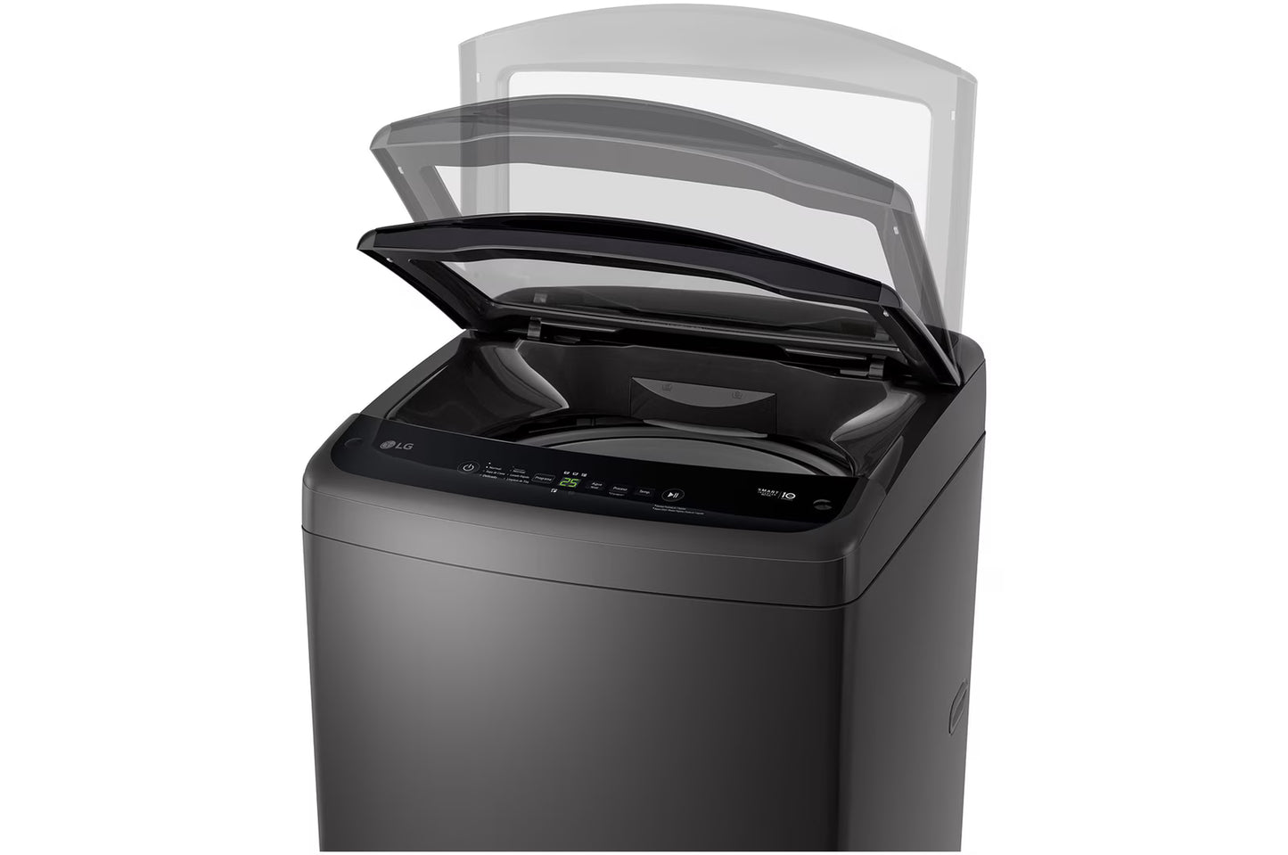 Lavadora LG 19 kg carga superior negra WT19MVTB.ABMECOL.