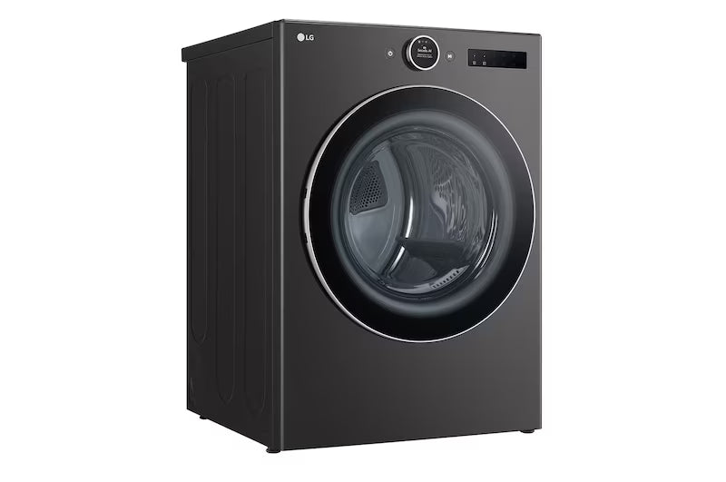 Secadora de Carga Frontal LG - DF22BFXS6BK - 22 kg / 48 lbs - Color negro - ThinQ
