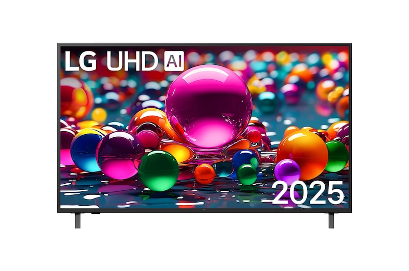 TV LG 55" UHD AI 4K – Fútbol más grande y más claro 55UA8055PSA