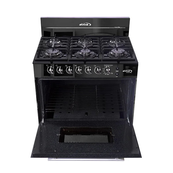 Estufa Abba 6Pts Con Horno a Gas RG803-3-EN-VIDRIO