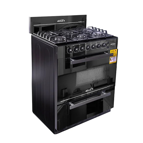 Estufa Abba 6Pts Con Horno a Gas RG803-3-EN-VIDRIO