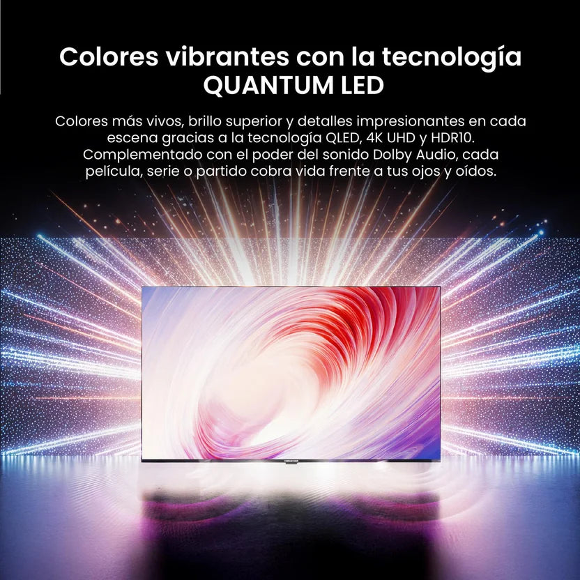 Televisor Challenger 50" Qled UHD 4K Google TV - 50KG191