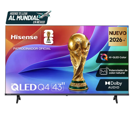 Televisor Hisense 43" QLED FHD Smar TV VIDAA - 43Q4SV