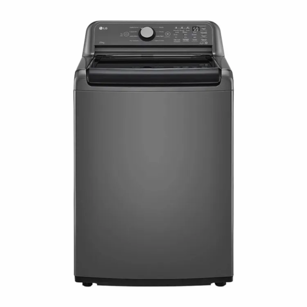 Lavadora LG Carga Superior Inverter DD con sistema 6 Motion DD 25 Kg, Color Negro